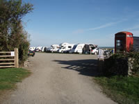 Entrance to camp site